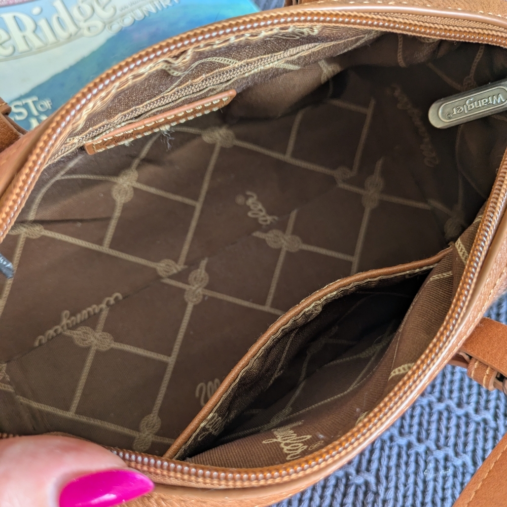 Wrangler Brown Western Handbag - Picture 4 of 15